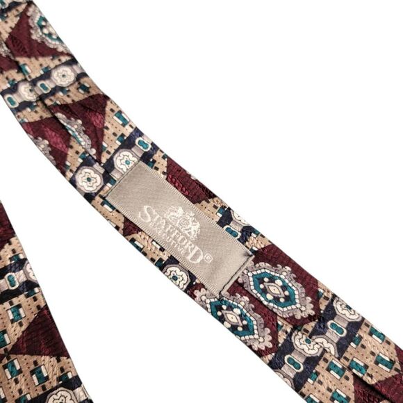 Stafford Executive Professional Business Career Neck Tie - Picture 5 of 7